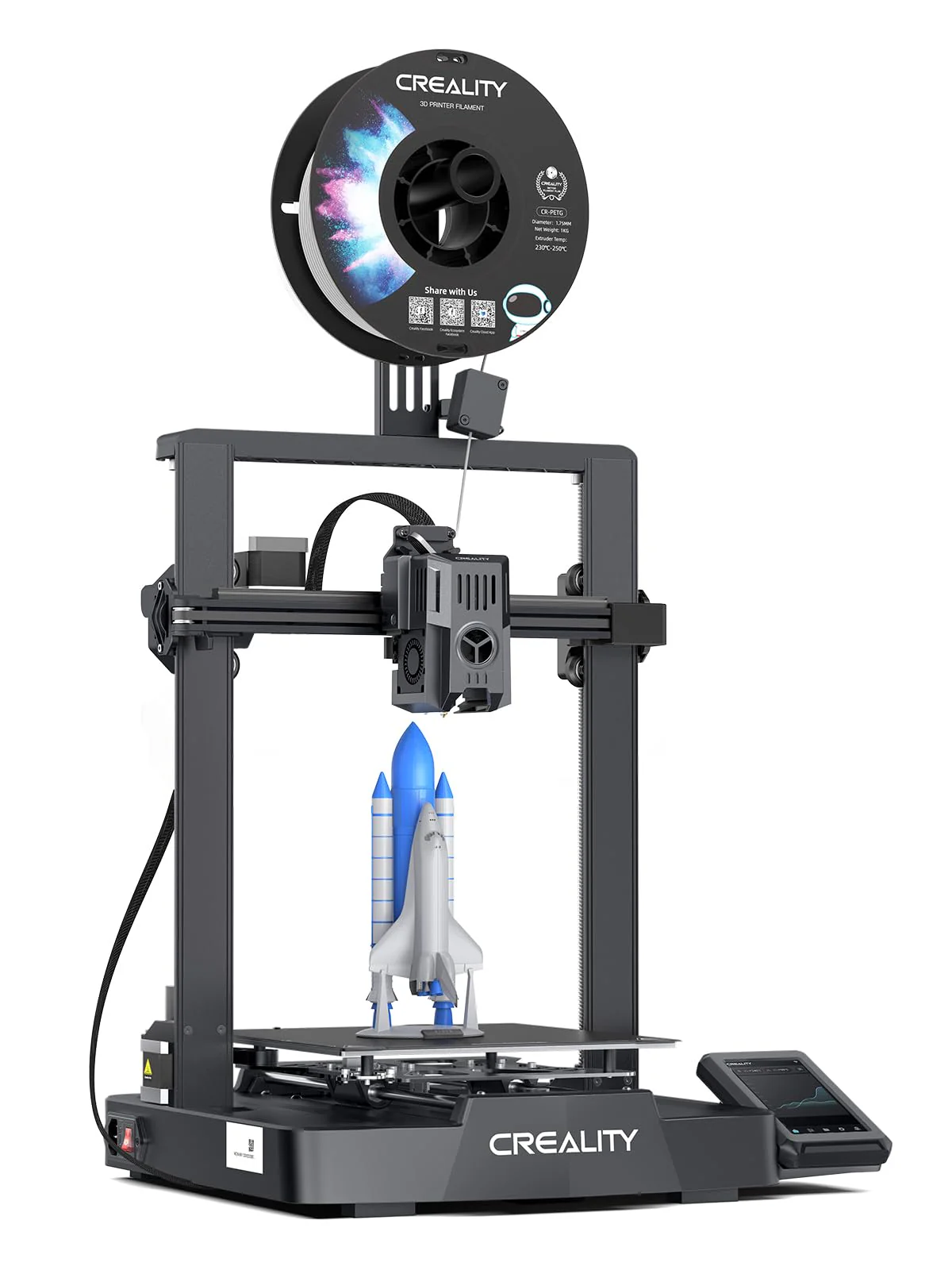 C0DB5AA0-8006-1B07-A6CA-339ED49F91E6 Creality Ender-3 V3 KE 3D Printer, 500 mm/s High-Speed - Image 1