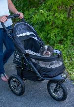 No-Zip NV Pet Stroller for Cats/Dogs, Zipperless Entry, Easy One-Hand Fold, Gel-Filled Tires, Plush Pad + Weather Cover Included, 3 colors - Image 13